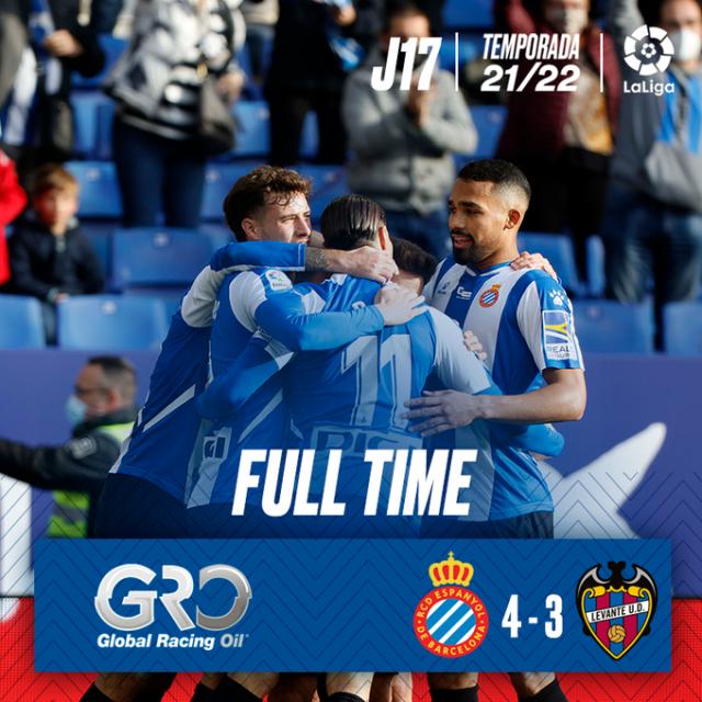 9体育-【西甲】武磊连续替补未出场 西班牙人4比3莱万特